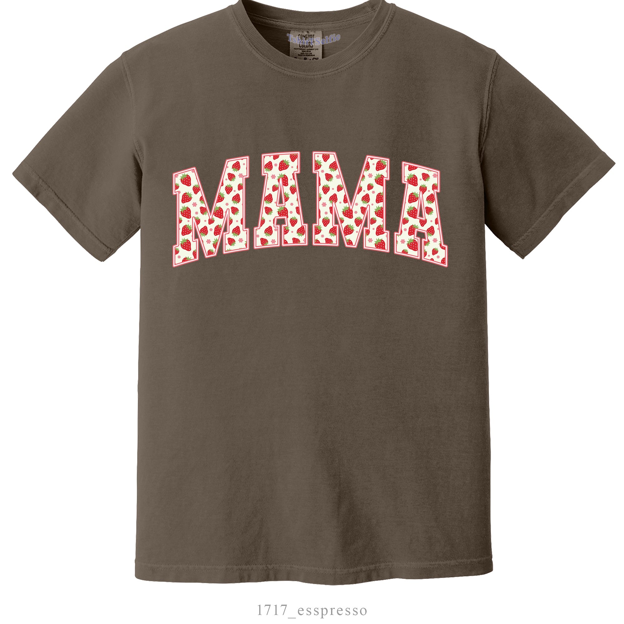 Strawberry Mama Shirt: Vintage Comfort Colors Aesthetic Tee, Cute Mom Gift for Strawberry Festival & Mother's Day